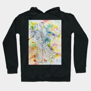 FRED ASTAIRE and GINGER ROGERS watercolor portrait .2 Hoodie